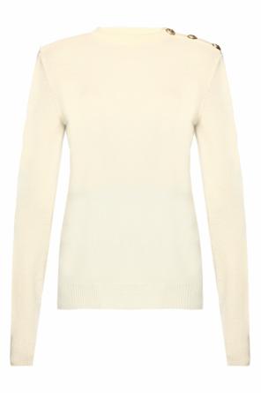 Sweter z ozdobnymi guzikami, zdjęcie 1 Sweter z ozdobnymi guzikami od Balmain